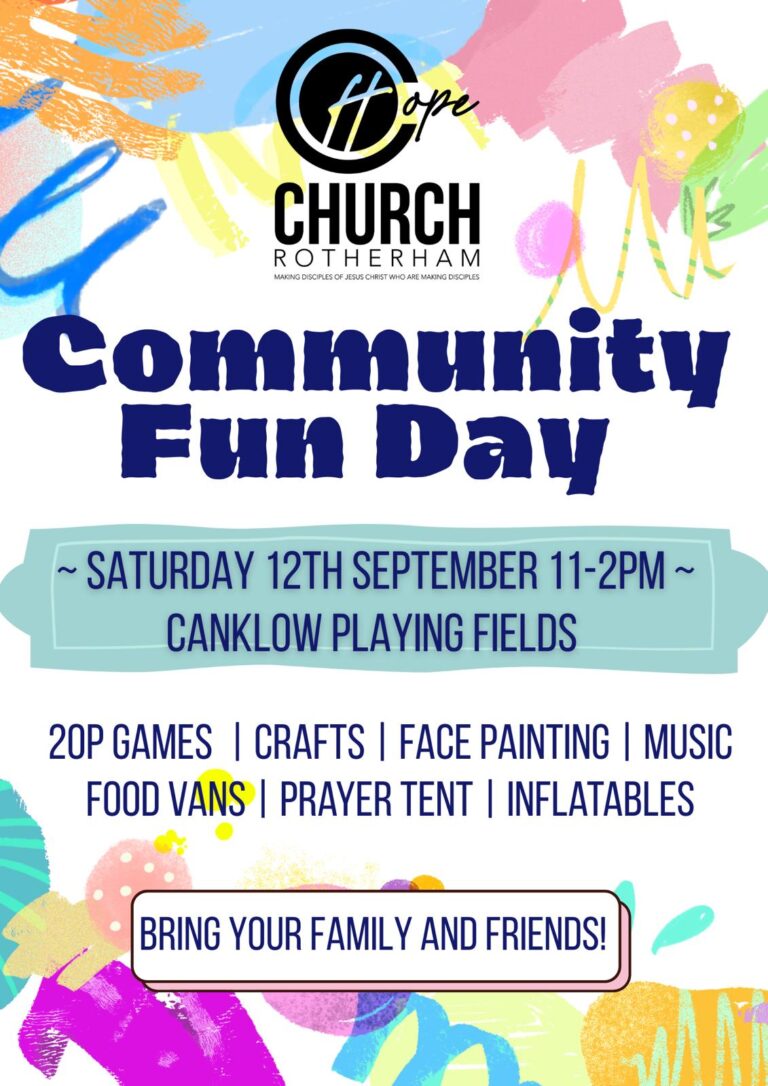 Community Fun Day 12 September 2026